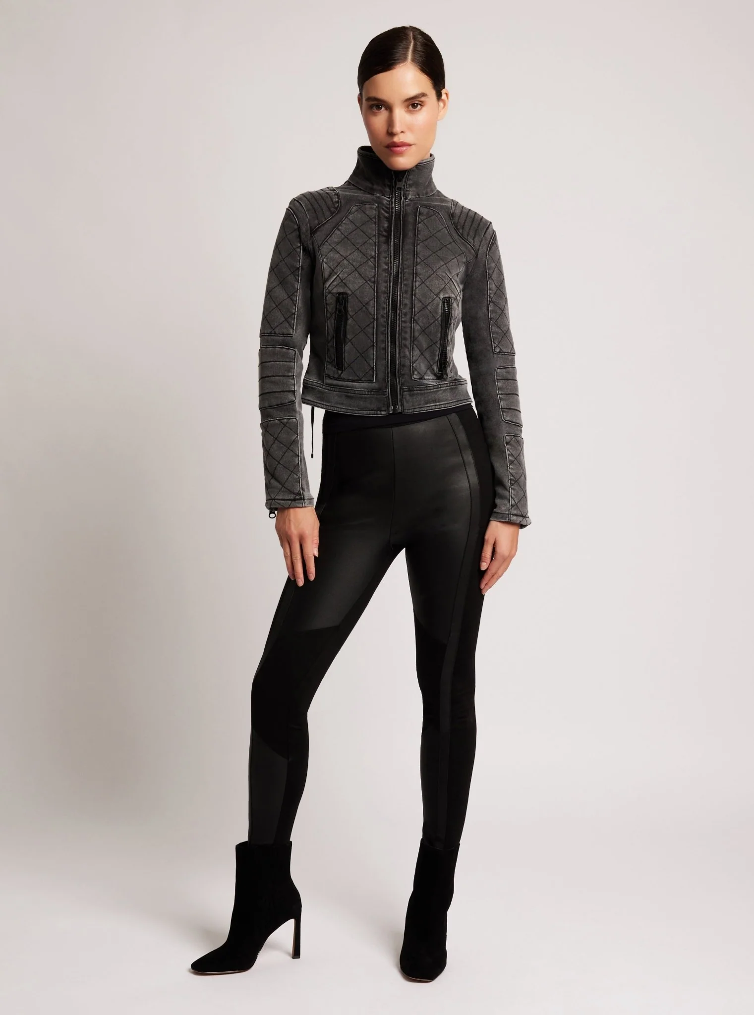 Denim Moto Jacket - Image 12