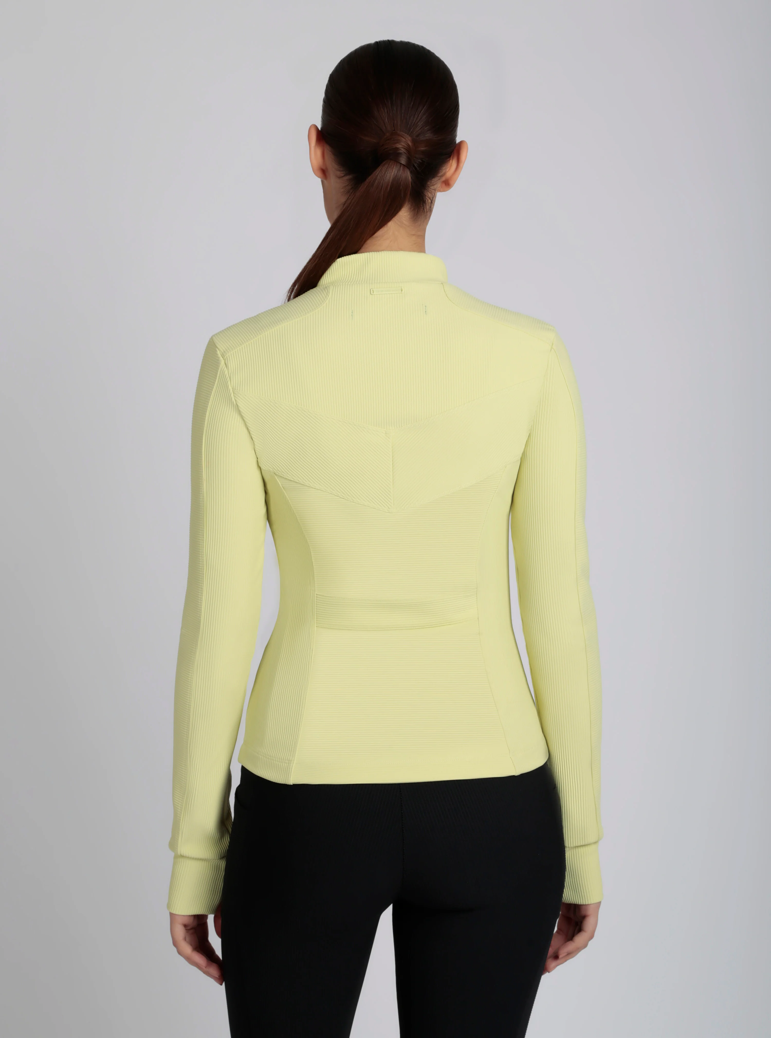 Directional Rib Activewear Fitted Jacket - Image 10
