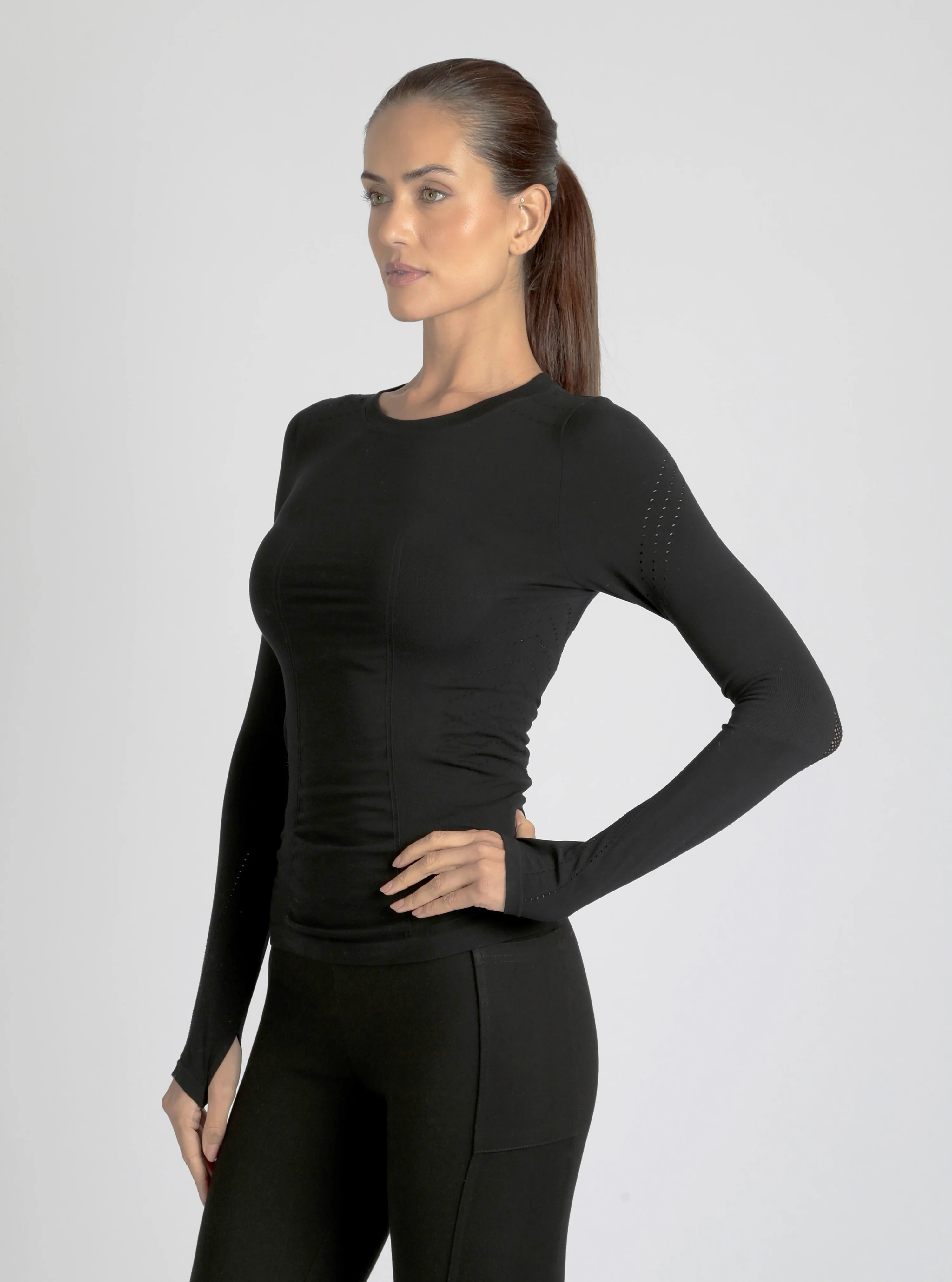 LS Magnetic Compression Top - Black - Image 11