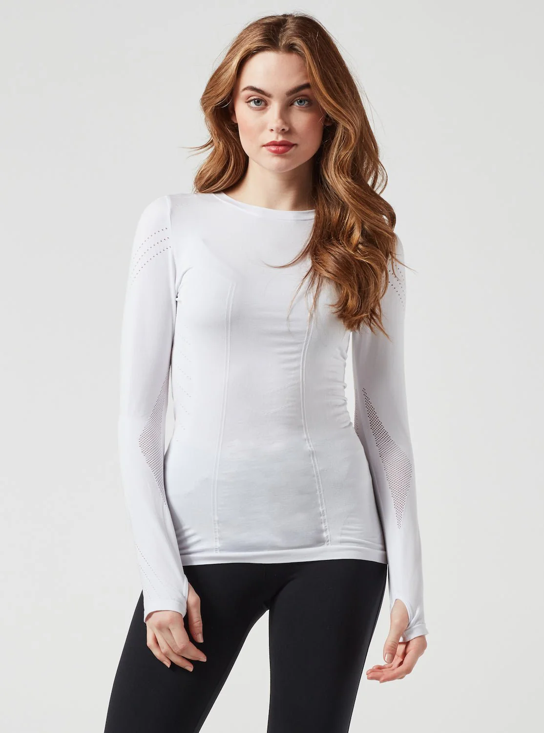 LS Magnetic Compression Top - White - Image 5
