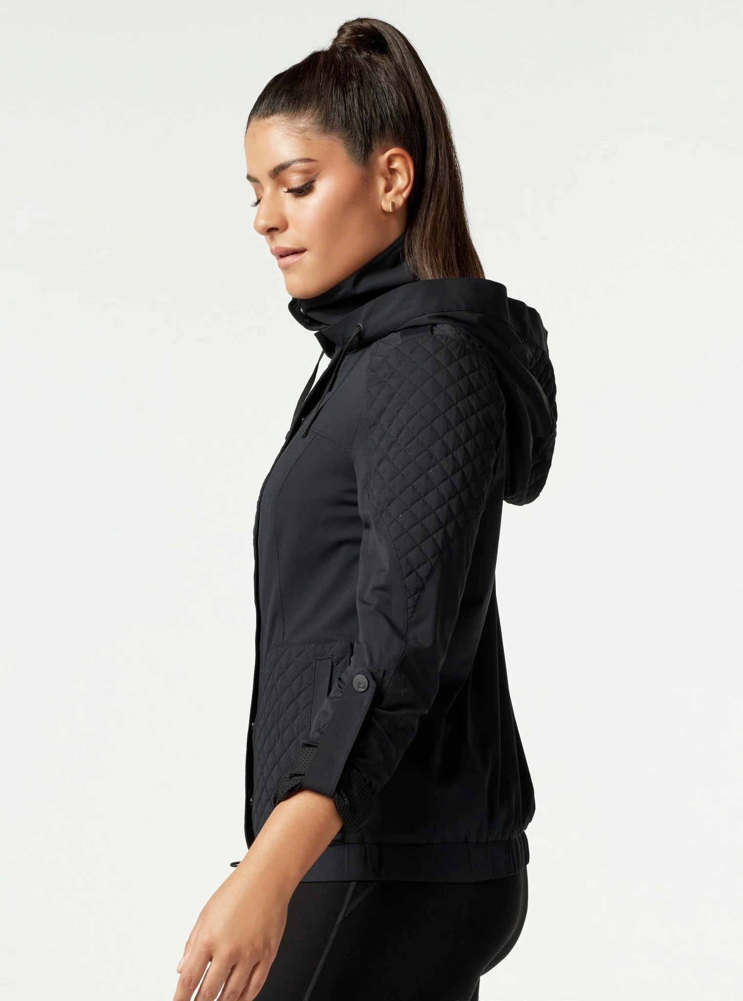 Mastermind Quilted Bomber - Black - FINAL SALE - Image 3