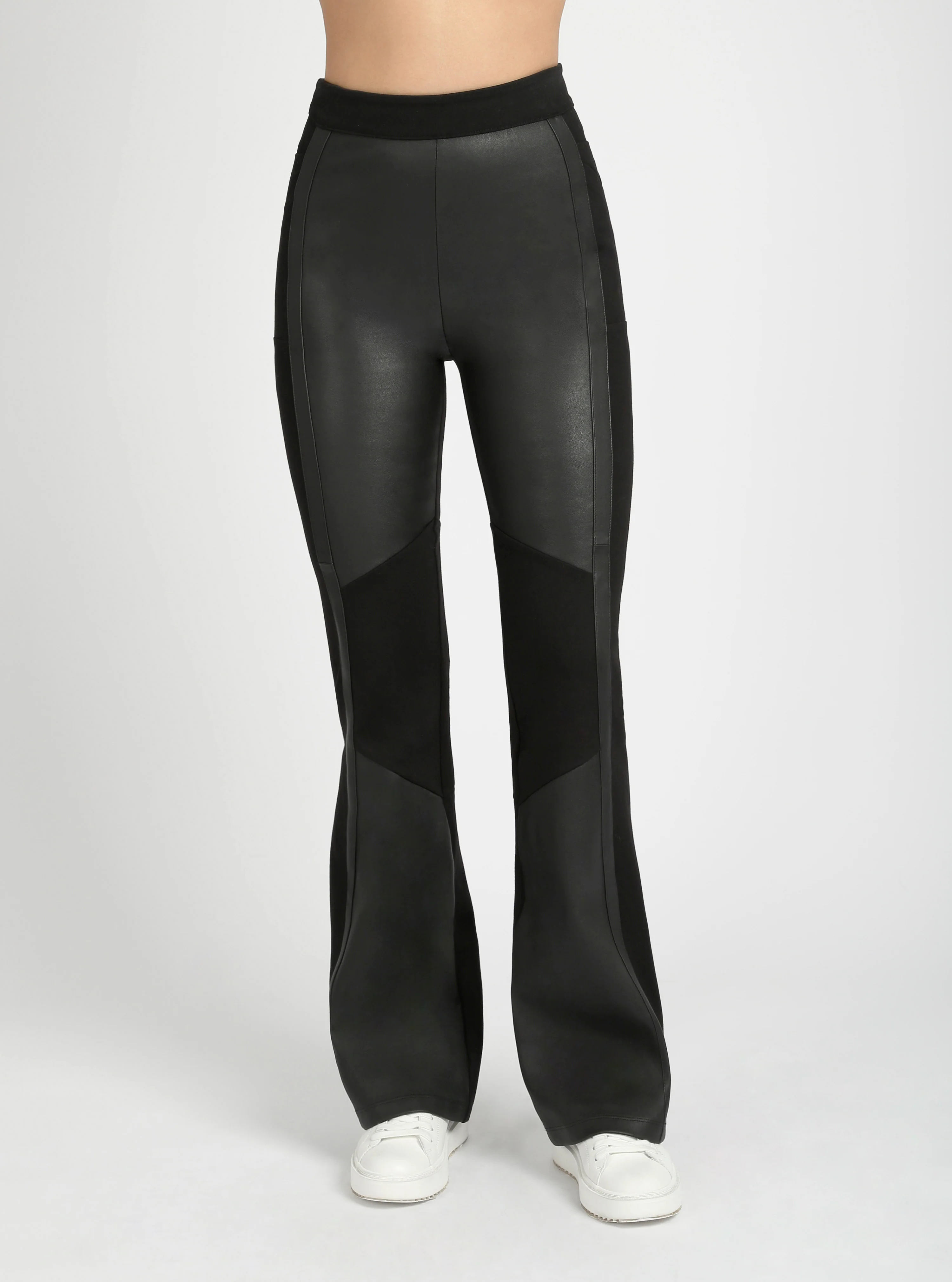 Ponte Leather Bootcut - Image 10