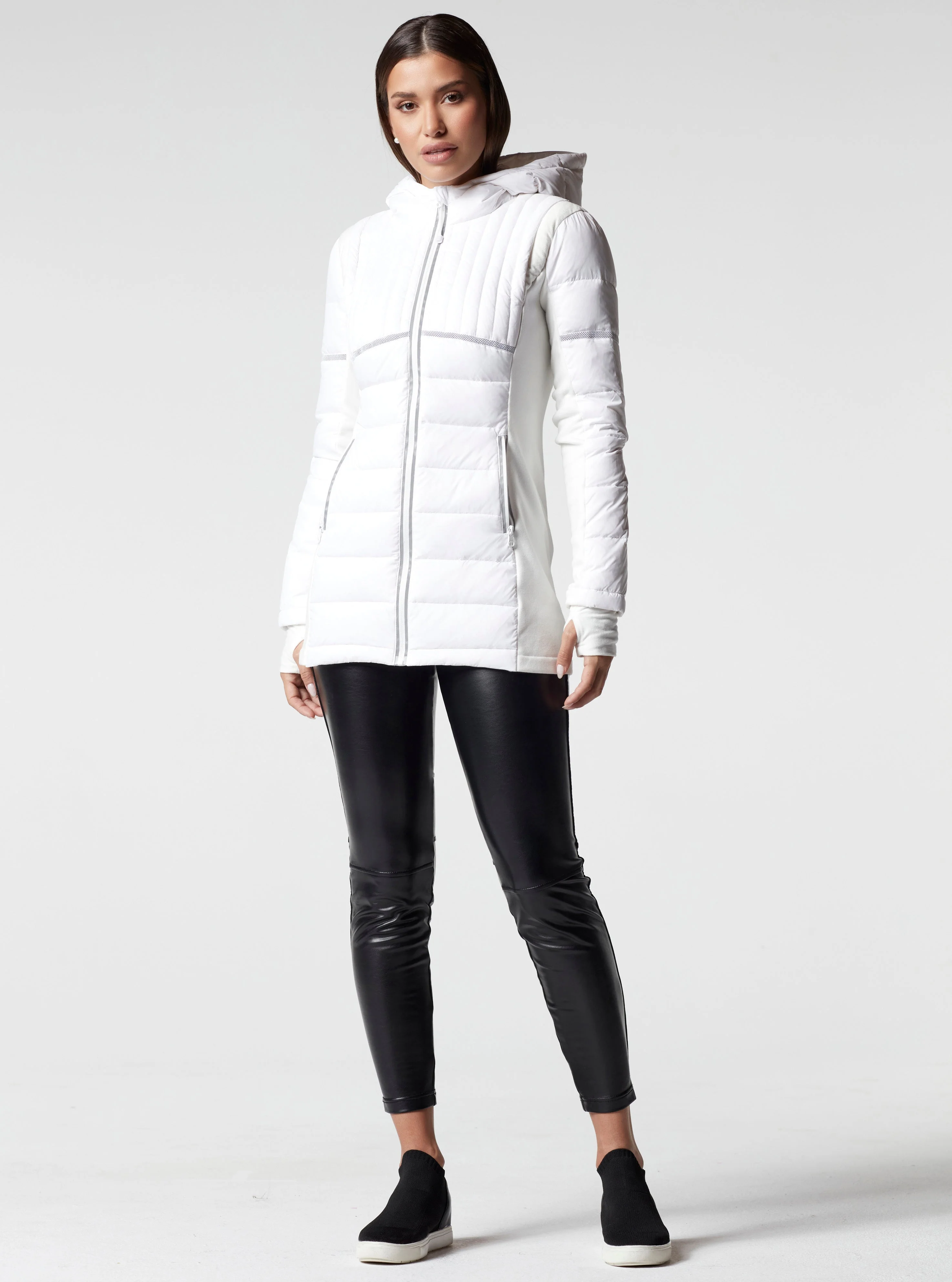 Reflective Inset Down Filled Featherweight Parka - Image 10