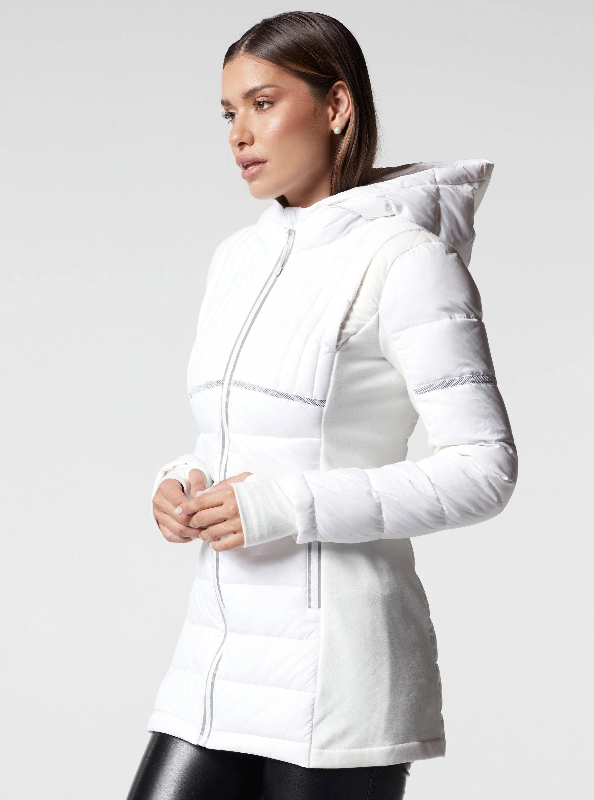 Reflective Inset Down Filled Featherweight Parka - Image 11