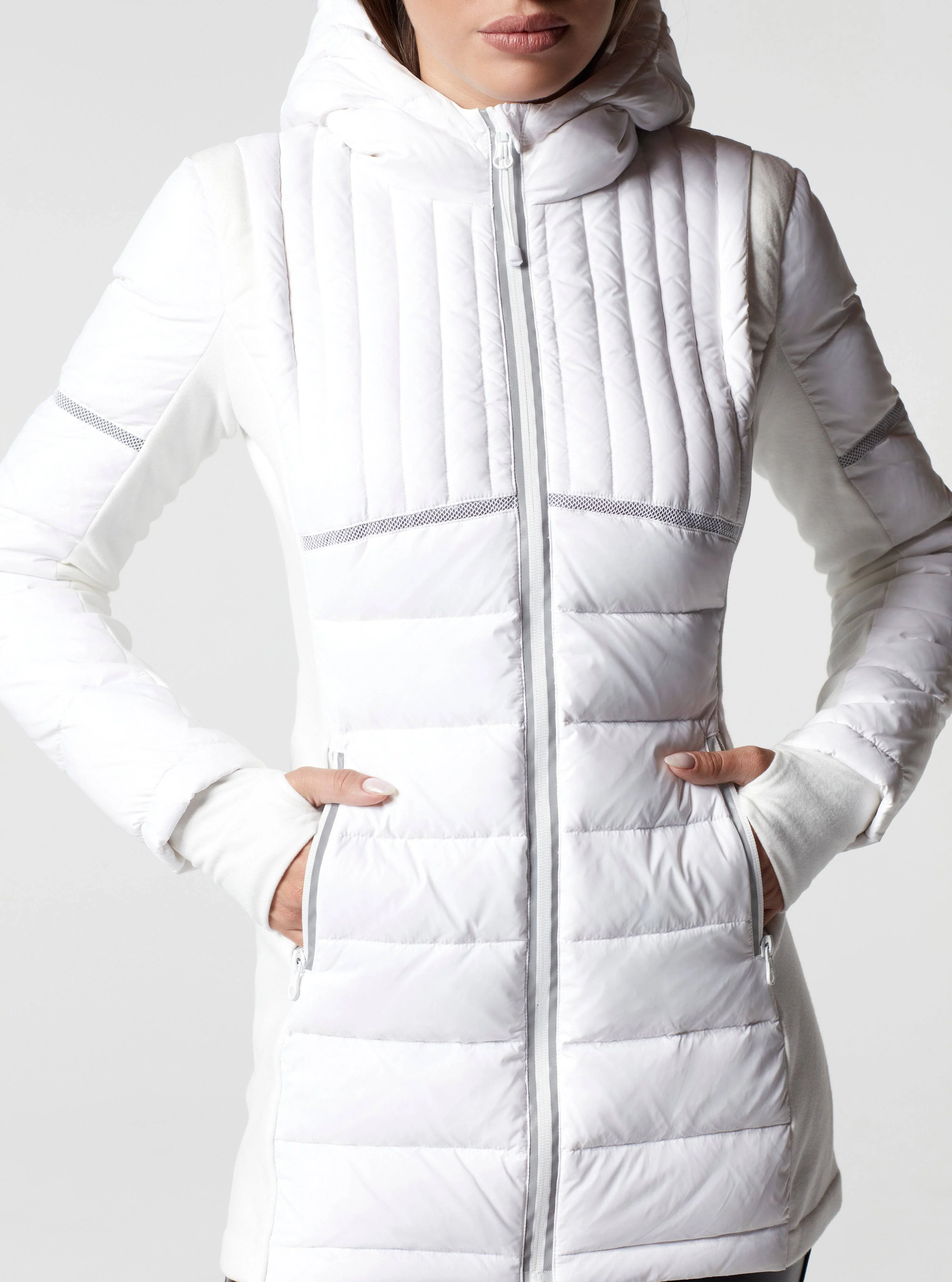 Reflective Inset Down Filled Featherweight Parka - Image 12