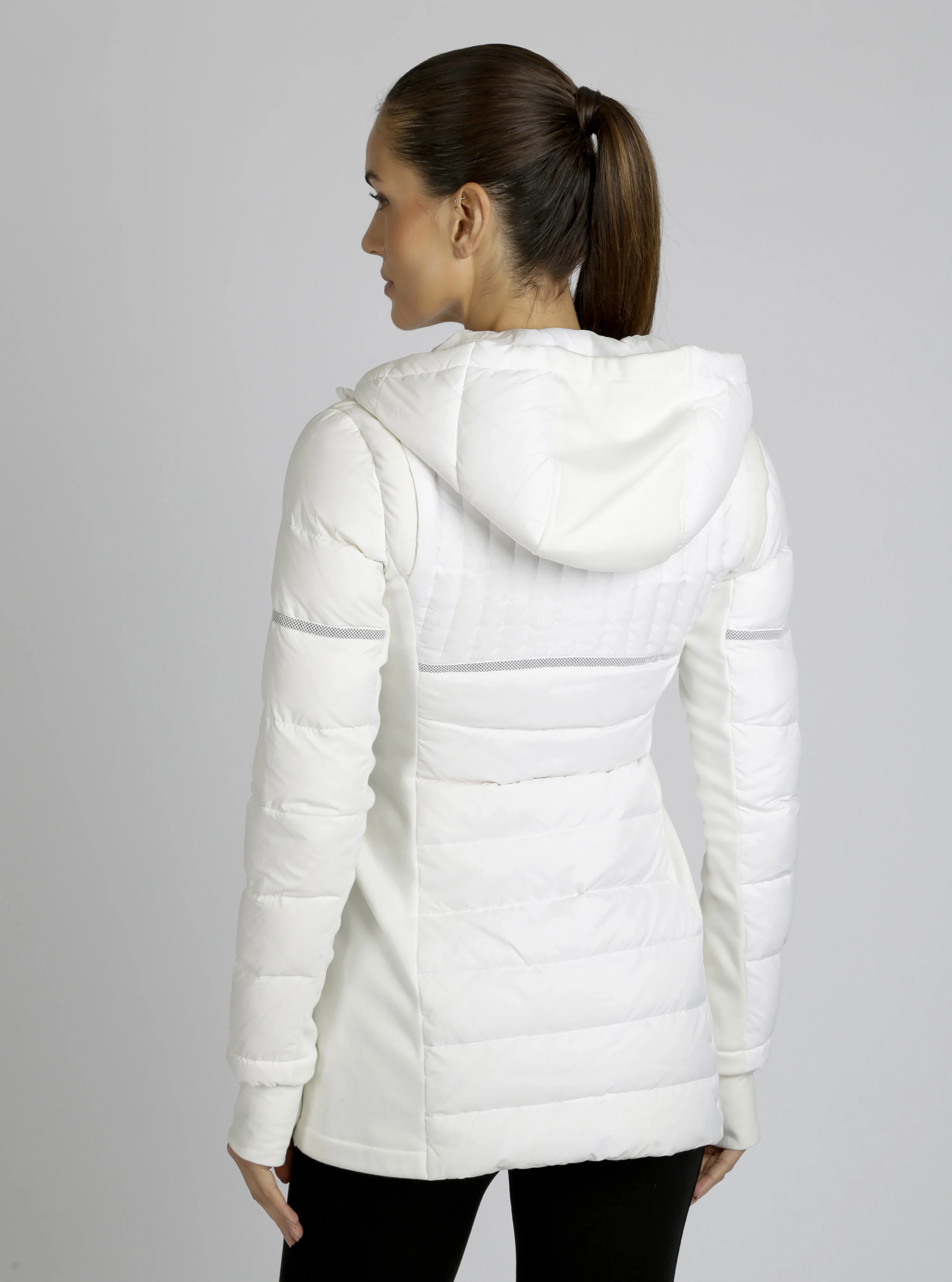 Reflective Inset Down Filled Featherweight Parka - Image 4