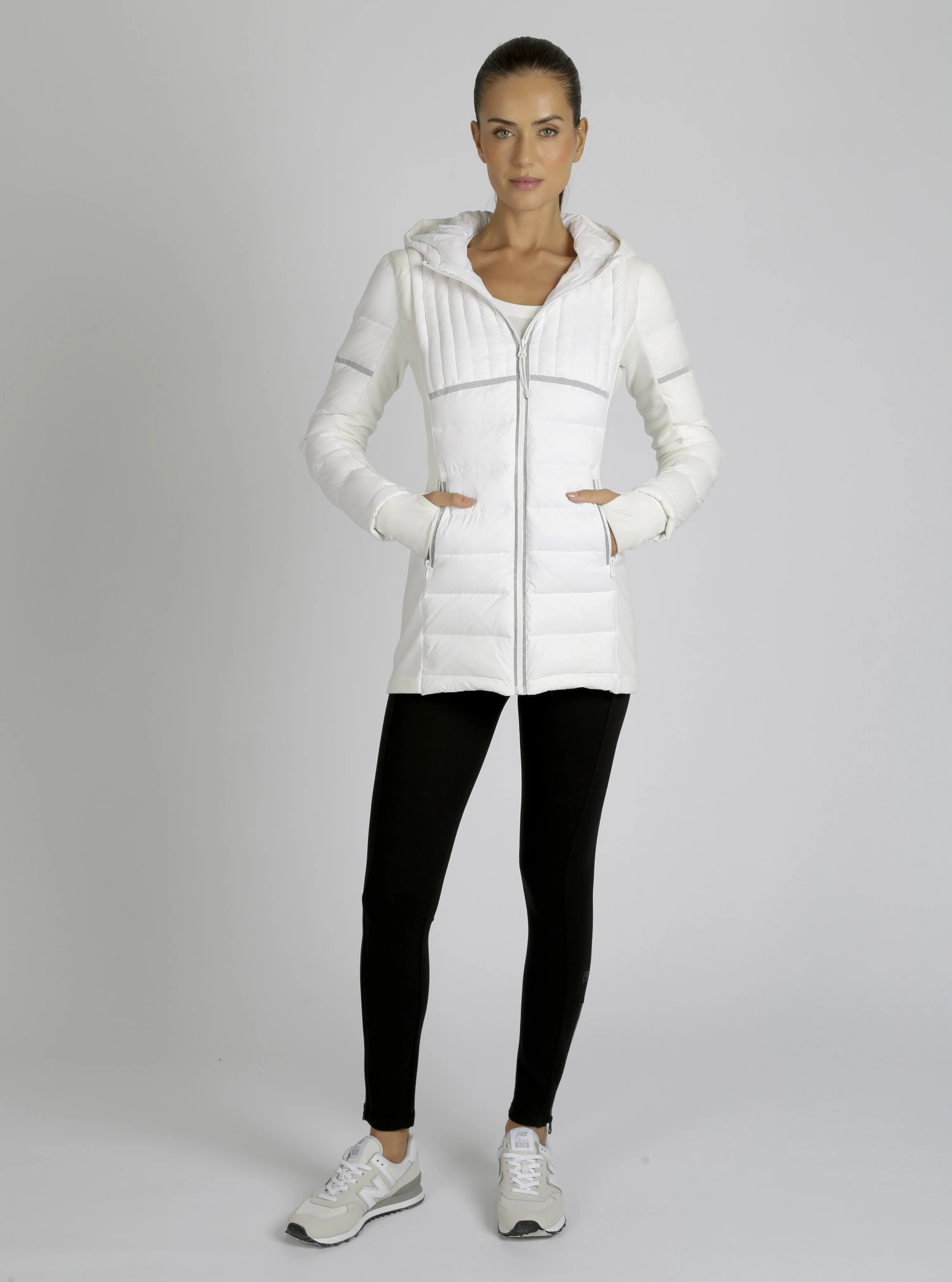 Reflective Inset Down Filled Featherweight Parka - Image 5