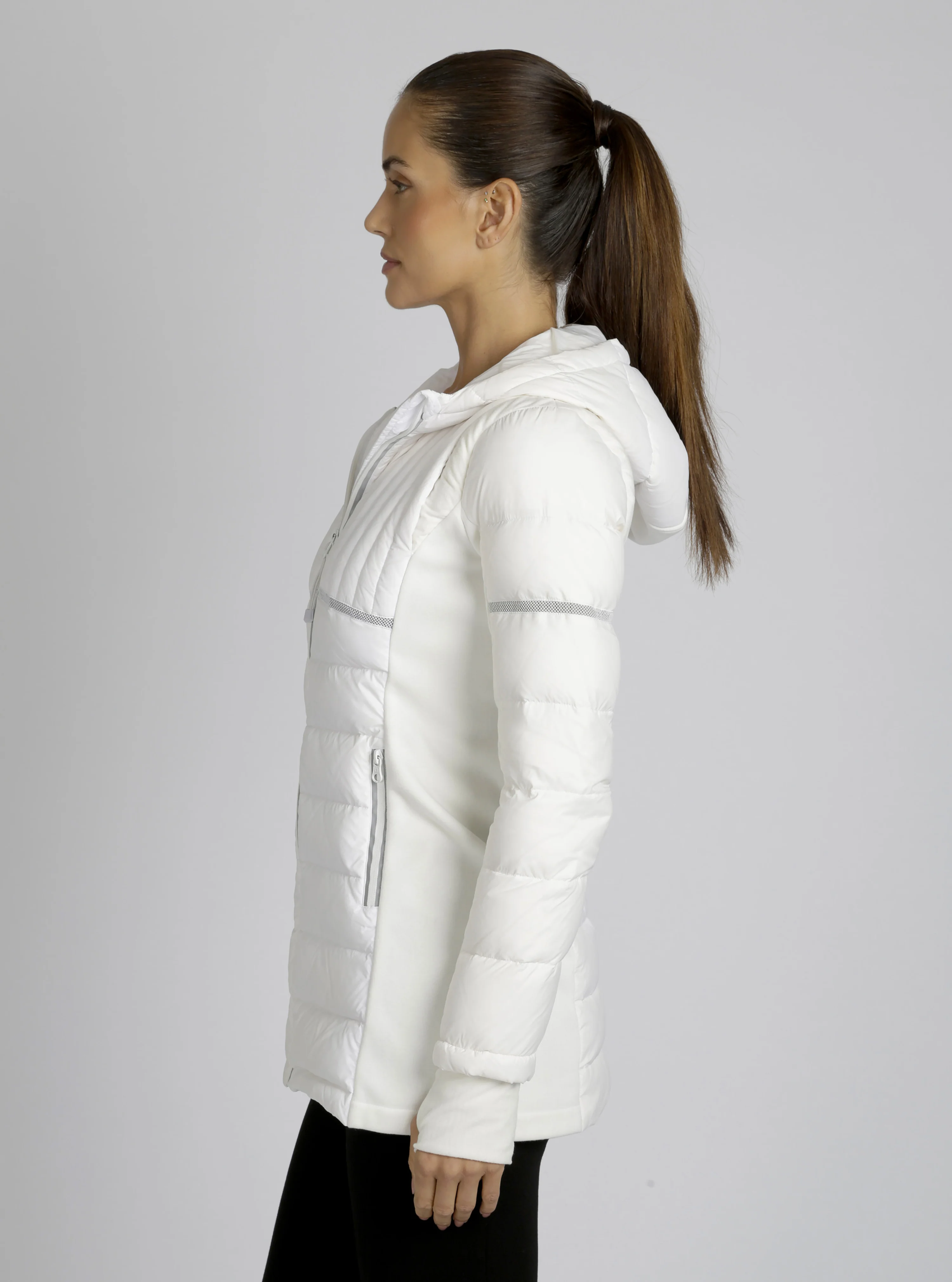 Reflective Inset Down Filled Featherweight Parka - Image 7
