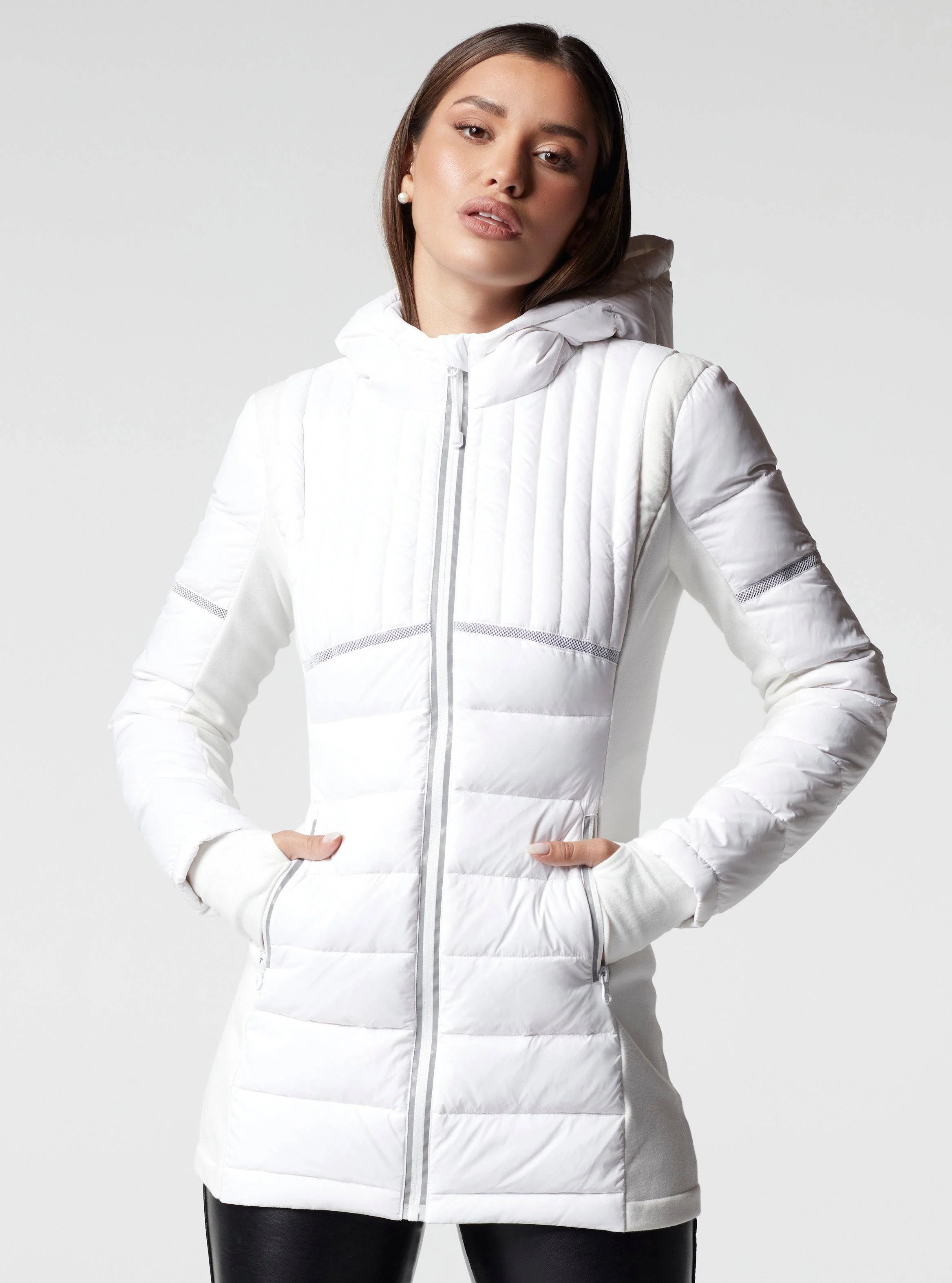 Reflective Inset Down Filled Featherweight Parka - Image 8