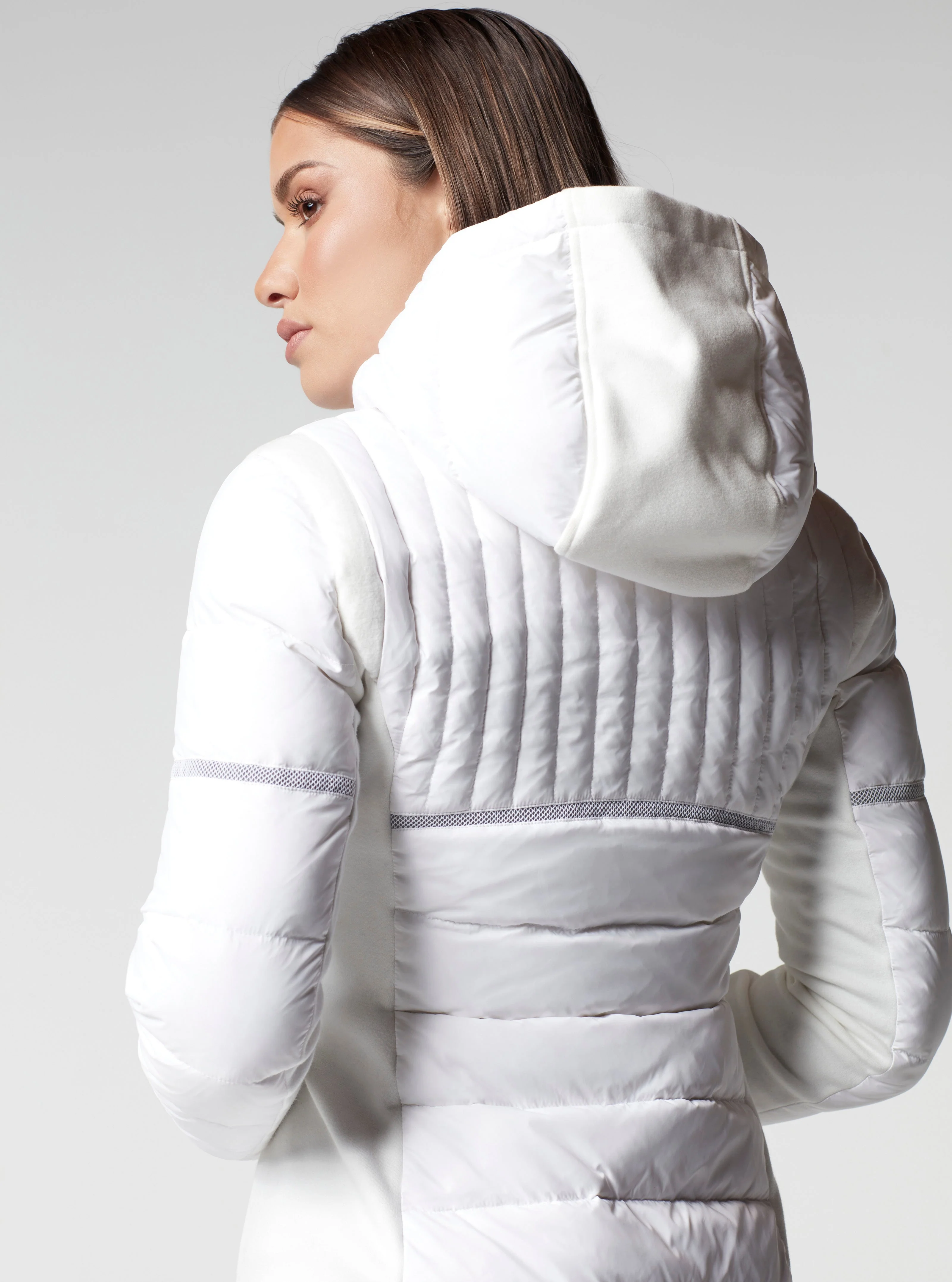 Reflective Inset Down Filled Featherweight Parka - Image 9