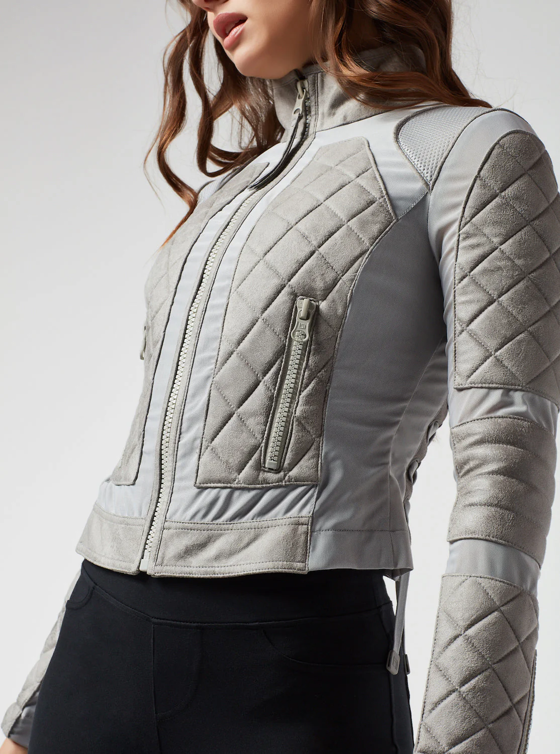 Vintage Mesh Moto Jacket - Image 6